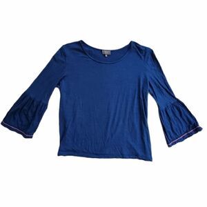Ramblers Way Bella Frill Wool Blouse